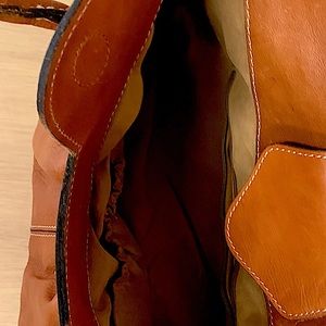 Patricia Nash brown leather Womens shoulder purse